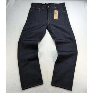 Levi’s 501 Men’s Jeans 36x34 NWT Original Fit Button Fly Dark Wash